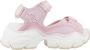 Buffalo Moderne Platte Sandalen voor Vrouwen Pink Dames - Thumbnail 1