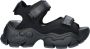 Buffalo Sandalen Binary 0 in zwart - Thumbnail 1