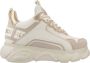 Buffalo Platform Sneakers Beige Dames - Thumbnail 1