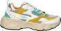 Buffalo Cld Run Rt Trendy Sneakers Dames silver orange green maat: 38 beschikbare maaten:36 37 38 39 40 41 - Thumbnail 1