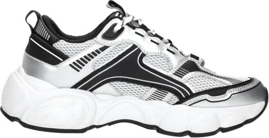 Buffalo CLD Run Jog Sneakers Laag zilver