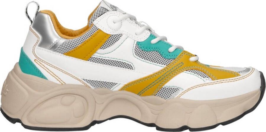 Buffalo Cld Run Rt Trendy Sneakers Dames silver orange green maat: 36 beschikbare maaten:36 37 38 39 40 41 - Foto 1