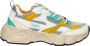 Buffalo Cld Run Rt Trendy Sneakers Dames silver orange green maat: 37 beschikbare maaten:36 37 38 39 40 41 - Thumbnail 1