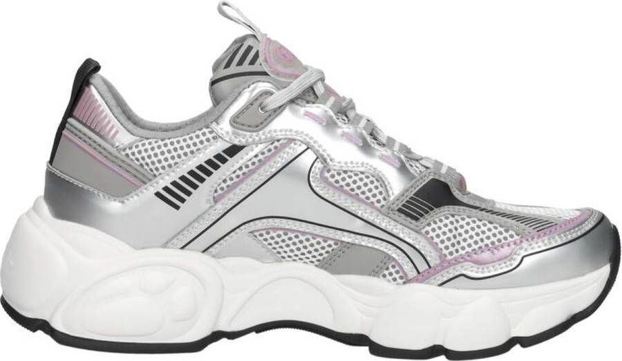 Buffalo CLD Run Sneakers Laag zilver