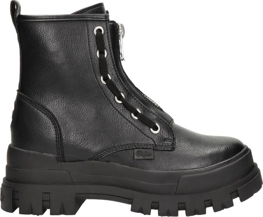 Buffalo Aspha Zip Laarzen Zwart 1622070 Black Dames - Foto 1