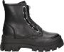 Buffalo Aspha Zip Laarzen Zwart 1622070 Black Dames - Thumbnail 1