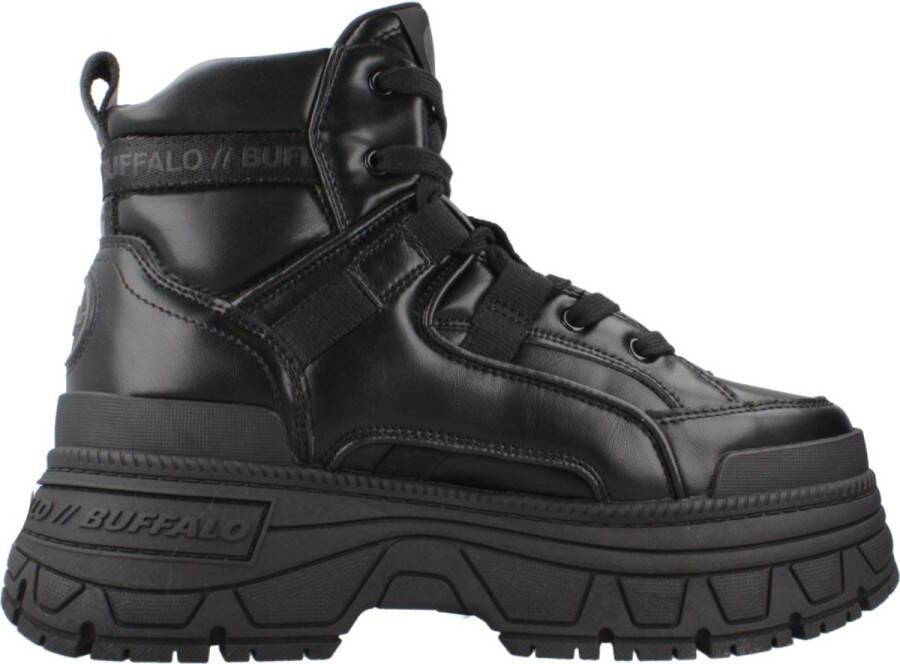 Buffalo Fusion Hybrid Mid Top Sneakers Black Dames