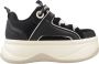 Buffalo Platform Sneakers Black Dames - Thumbnail 1