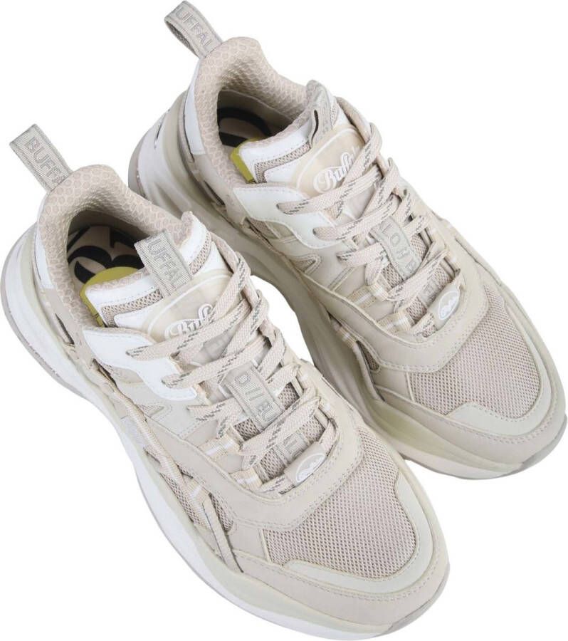 Buffalo Schoenen Beige Triplet Hollow Sneakers Beige Triplet Hollow Cream