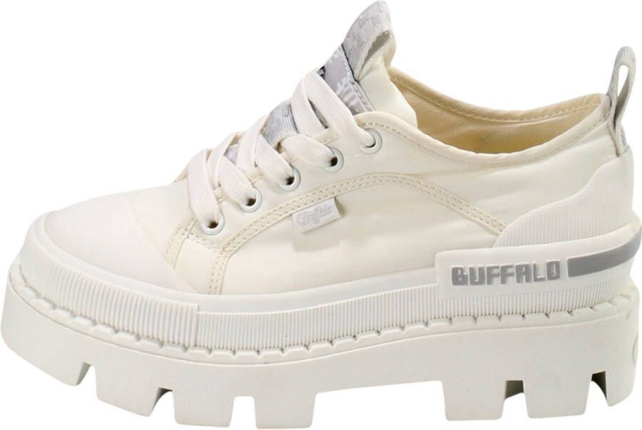 Buffalo Sneakers raven lo vegan senakers 1630642-wht Wit Dames