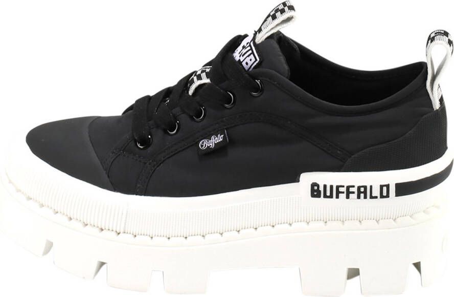 Buffalo Sneakers Raven Lo Vegan Sakers 1630640-Blk Zwart Dames