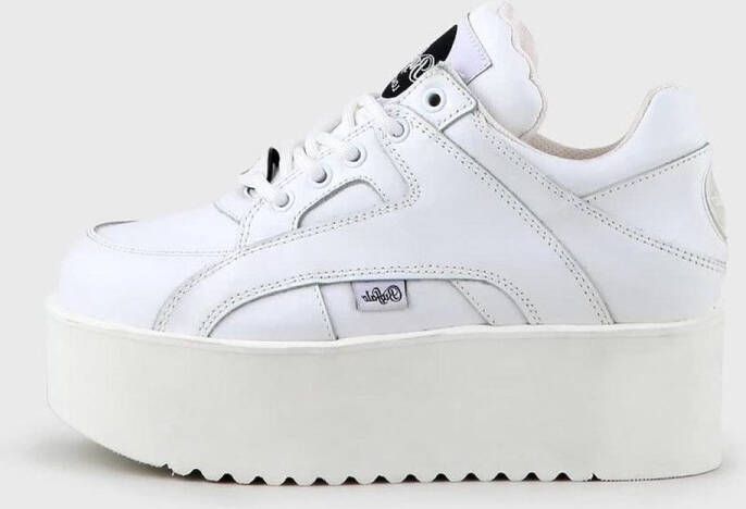 Buffalo London Classic Dames Schoenen White Leer Foot Locker