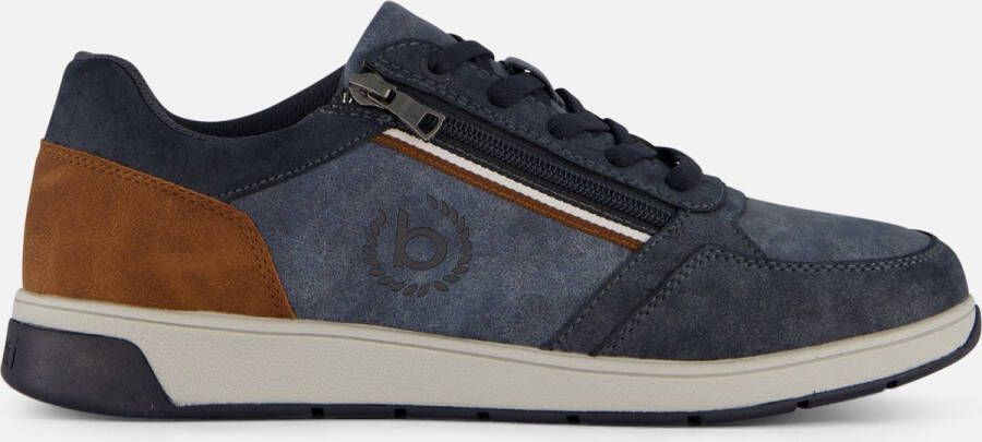 Bugatti Arriba Sneakers blauw Leer