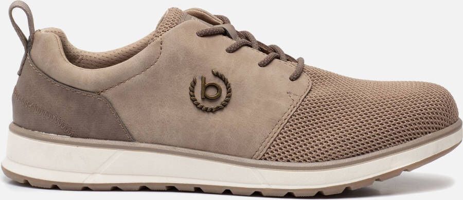 Bugatti Artic Sneakers taupe Textiel Heren