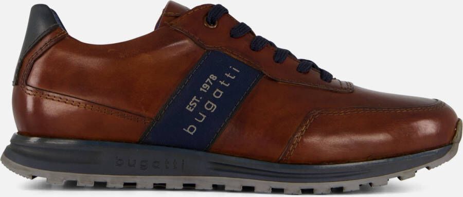 Bugatti Cirino Sneakers cognac Leer