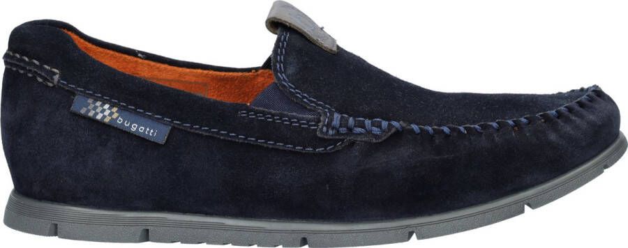 Bugatti Blauwe Loafers voor Mannen Blue Heren