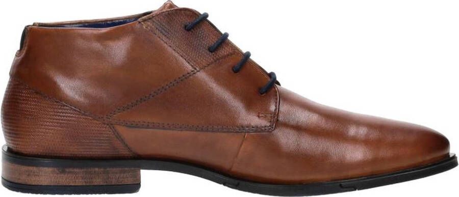 Bugatti Stijlvolle Heren Veterboot in Cognac Brown Heren