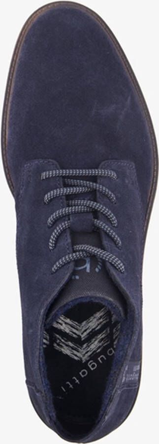 Bugatti hoge leren veterschoenen blauw - Foto 2