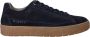 Bugatti Blauwe Suède Casual Sneaker Blue Heren - Thumbnail 4