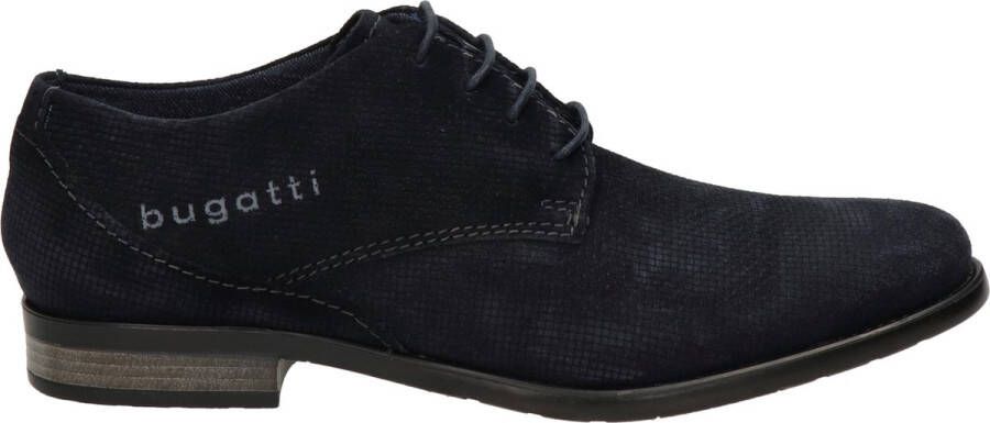 Bugatti Licio Eco veterschoenen blauw Textiel