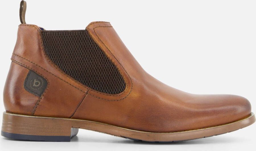 Bugatti Licio Eco Chelsea boots cognac Leer - Foto 1