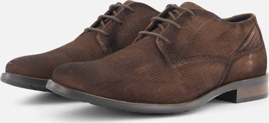 Bugatti Licio Eco Veterschoenen bruin Textiel - Foto 1