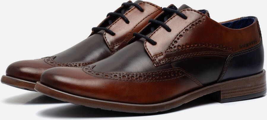 Bugatti Licio Eco Veterschoenen cognac Leer