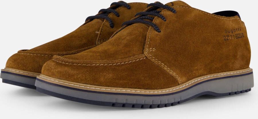 Bugatti Makori Veterschoenen cognac Suede