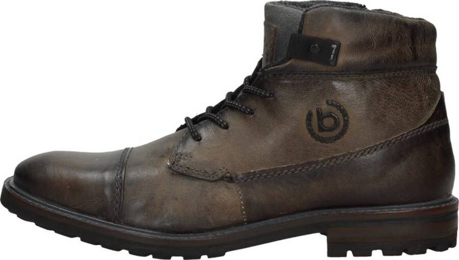 Bugatti Masat Comfort Veterschoenen Hoog donkergrijs