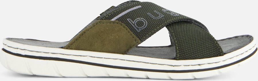 Bugatti Sani Slippers groen Textiel Heren