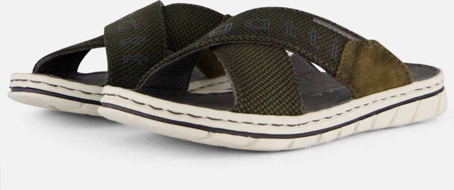 Bugatti Sani Slippers groen Textiel Heren