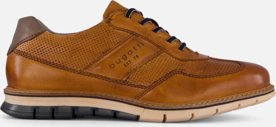 Bugatti Simone Sneakers cognac Leer