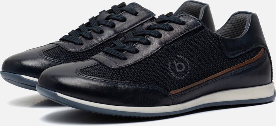 Bugatti Tomeo Eco Sneakers blauw Leer