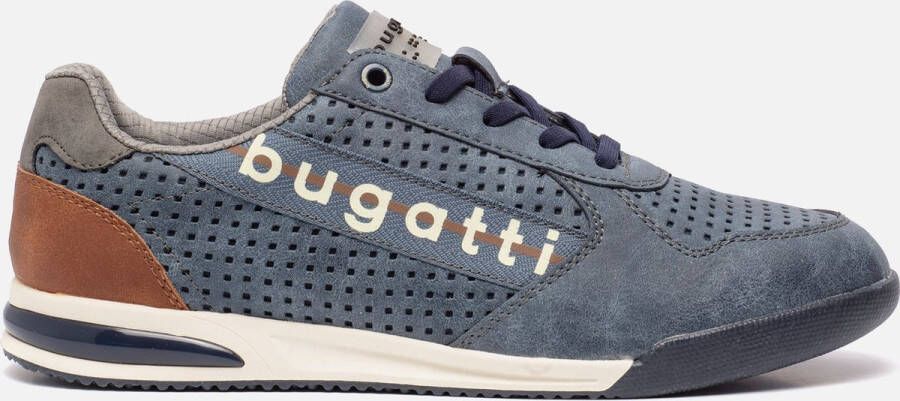 Bugatti Sneakers Blauw Imitatieleer 301356 Heren Kunstleer - Foto 1