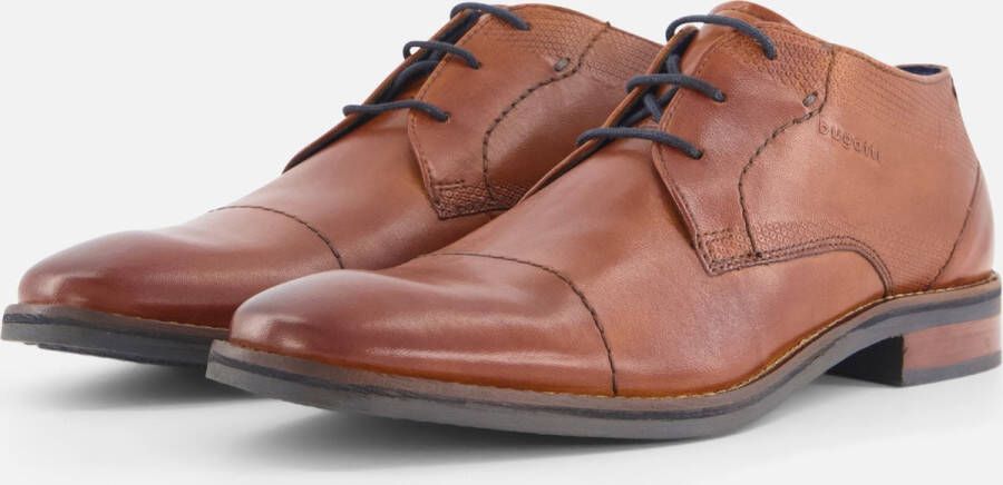 Bugatti Veterschoenen Cognac Leer 390319 Heren Leer