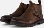 Bugatti leren heren boots bruin - Thumbnail 1