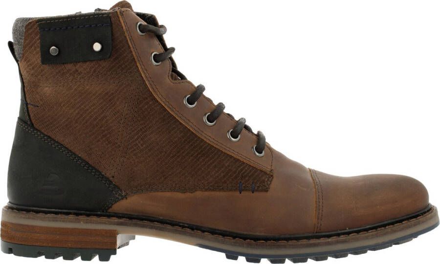 Bullboxer Ankle Boot Bootie Male Brown Black Laarzen