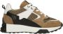 Bullboxer ATP001 Brown White Combinatie Sneaker - Thumbnail 2