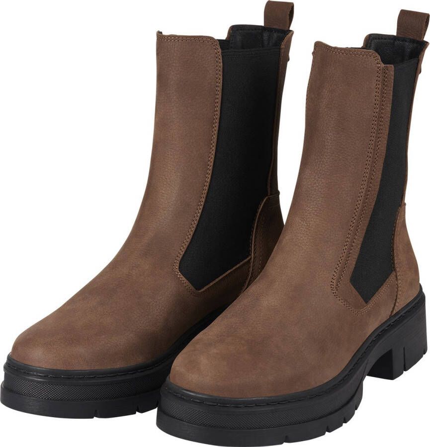 Bullboxer Stijlvolle Chelsea Boots voor Vrouwen Brown Dames