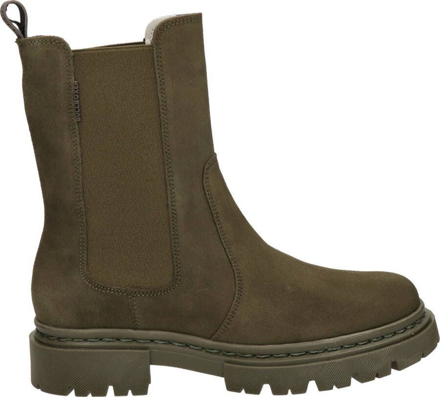 Bullboxer dames chelseaboot Groen