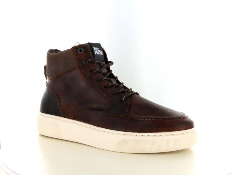 Bullboxer Halfhoge veterschoen | | Cognac | Leer