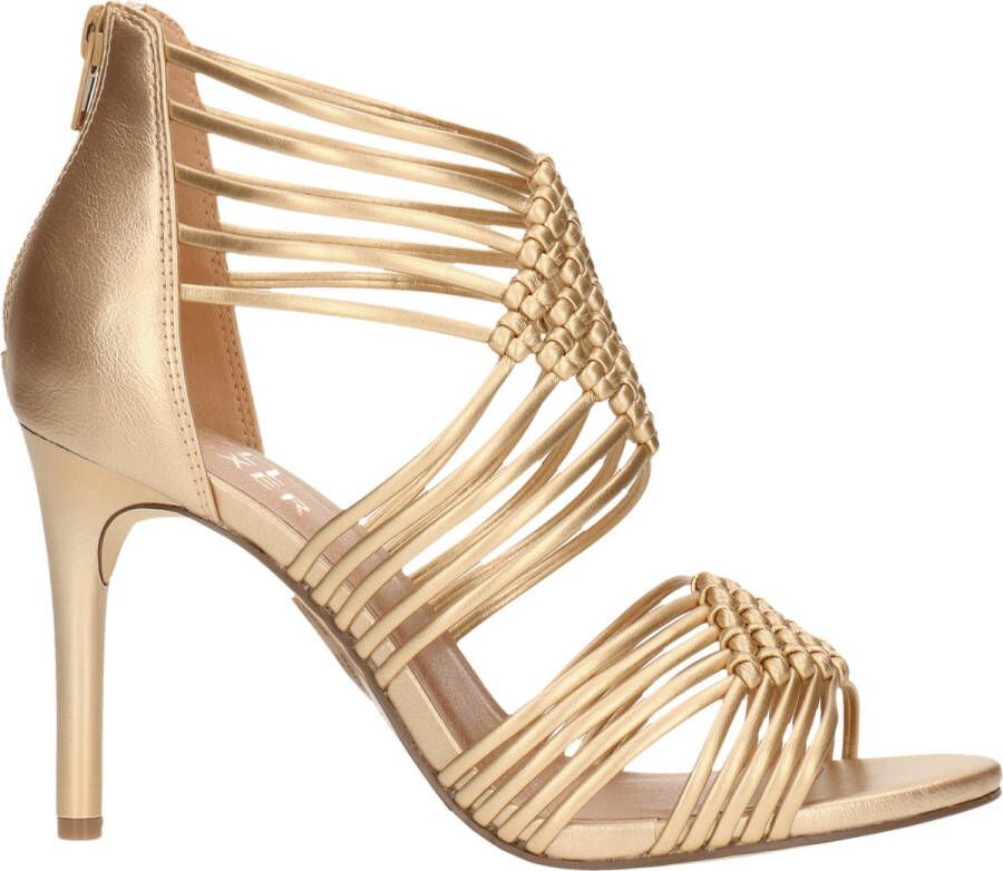 Bullboxer Heel Pump Female Gold Pumps