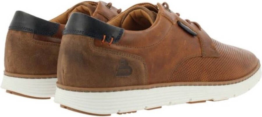 Bullboxer Lace-Up Male Tan Cognac 44 Veterschoenen