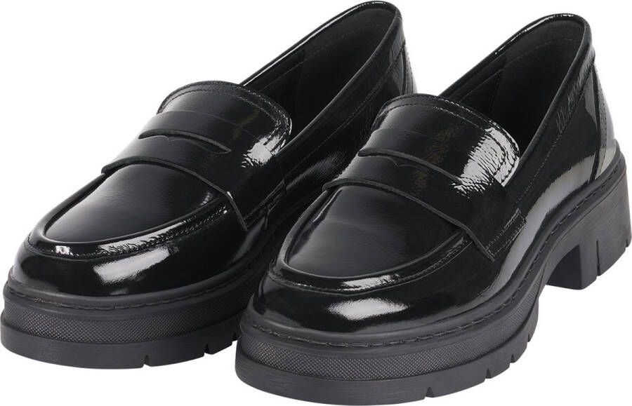 Bullboxer Loafer Slip-On Female Black Loafers