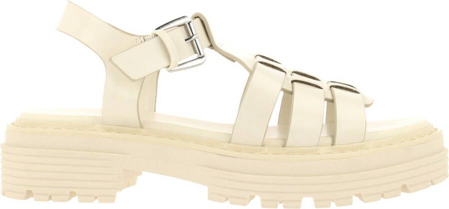 Bullboxer Plateau sandal 171001F2S_ Beige Dames