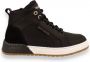 Bullboxer Aof500 Hoge sneakers Leren Sneaker Zwart - Thumbnail 2