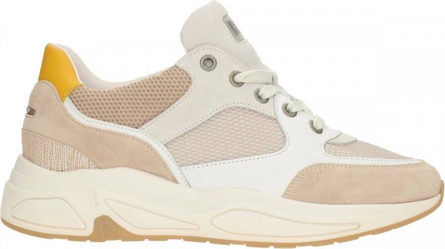 Bullboxer Comfortabele en stijlvolle damessneakers Beige Dames