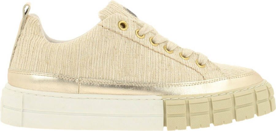 Bullboxer Comfortabele Modieuze Sneakers Beige Dames