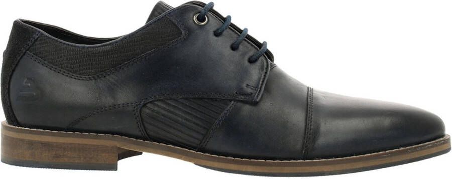 Bullboxer Lace-Up Male Blue Veterschoenen