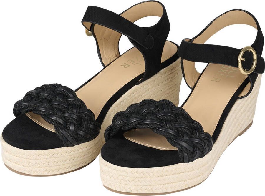 Bullboxer Wedge Female Black 37 Sandalen